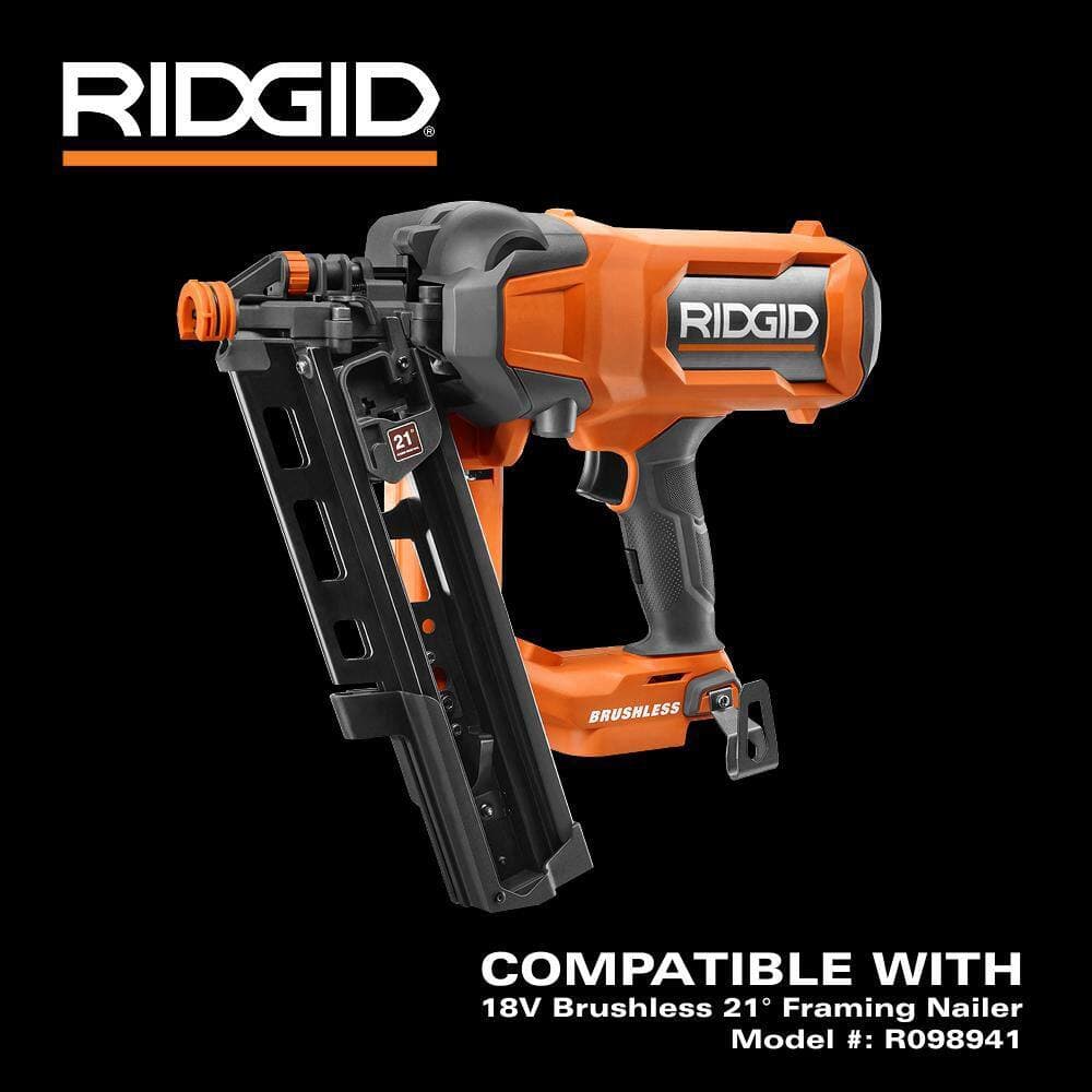 RIDGID 21° Extended Capacity Magazine (2)