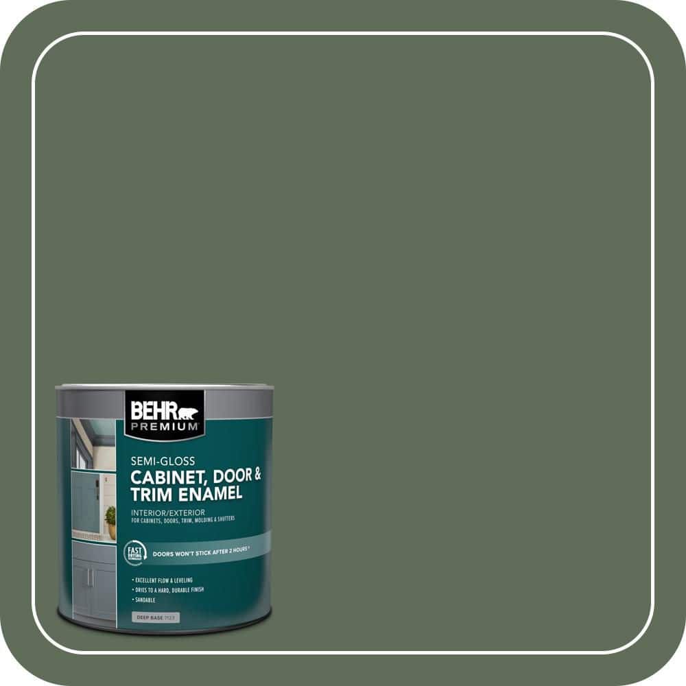 BEHR PREMIUM 1 qt. #PPU11-01 Royal Orchard Semi-Gloss Enamel Interior/Exterior Cabinet, Door & Trim Paint