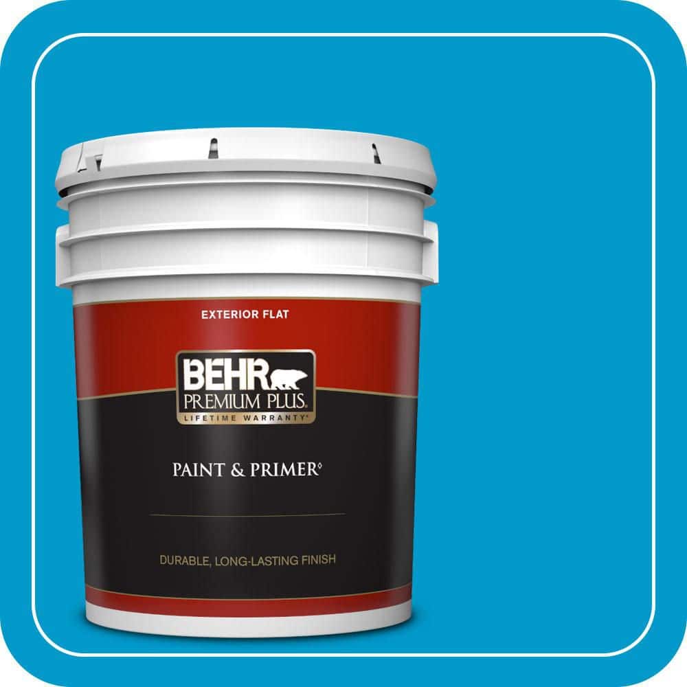 BEHR PREMIUM PLUS #550B-6 Isle of Capri Enamel Low Odor & Primer (1)