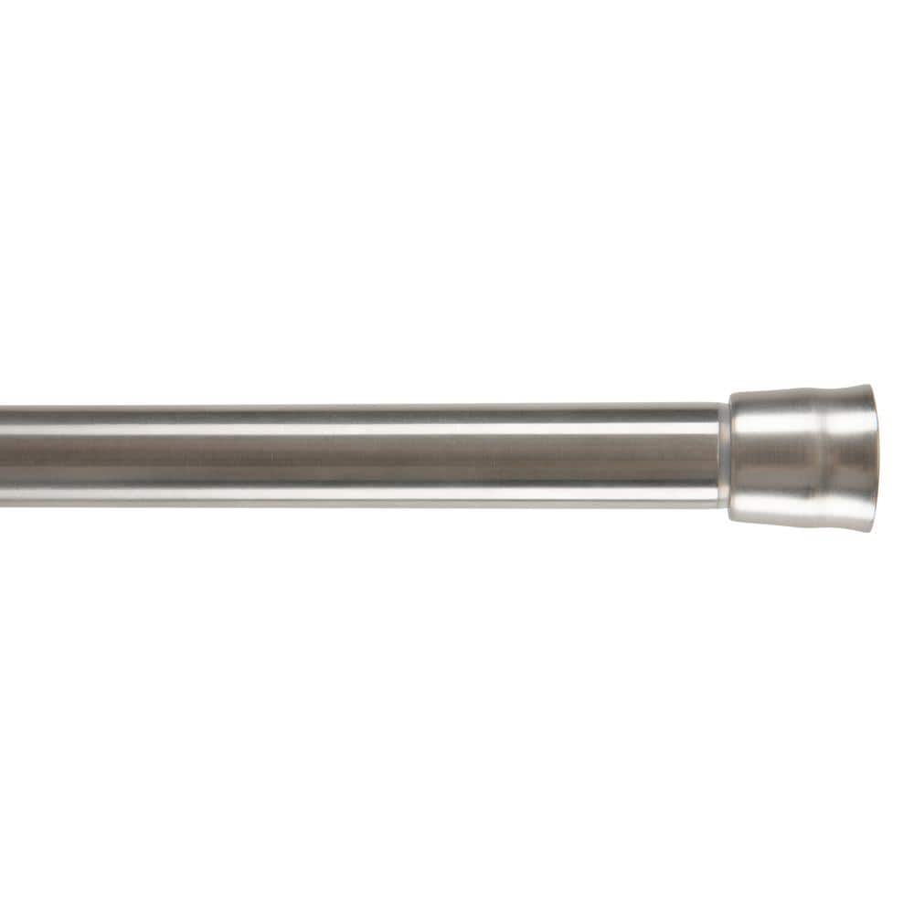 Bath Bliss 42 in. x 72 in. Tension Shower Rod in Stainless Steel (2)