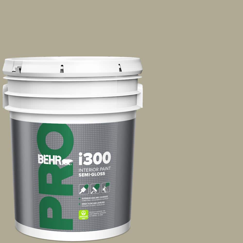 BEHR PRO 5 gal. #780D-5 Spartan Stone Semi-Gloss Interior Paint