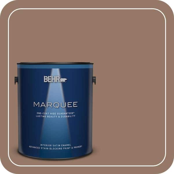 BEHR PREMIUM PLUS #BXC-73 True Walnut Enamel Low Odor & Primer (4)