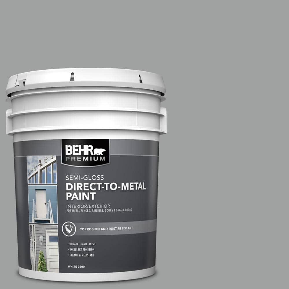 BEHR PREMIUM 5 gal. #N460-4 Cosmic Quest Semi-Gloss Direct to Metal Interior/Exterior Paint (1)