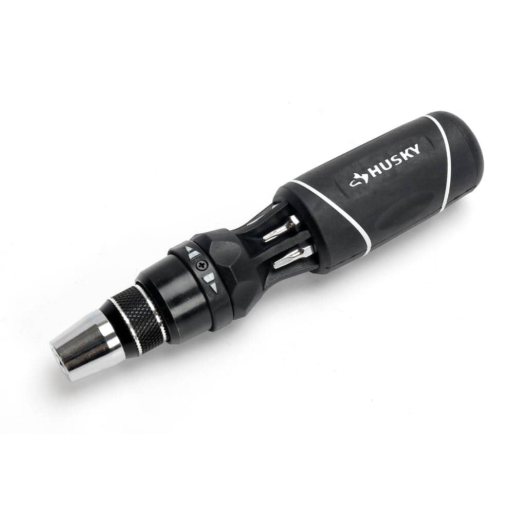 Husky 12 in 1 Quick Load Ratcheting Screwdriver