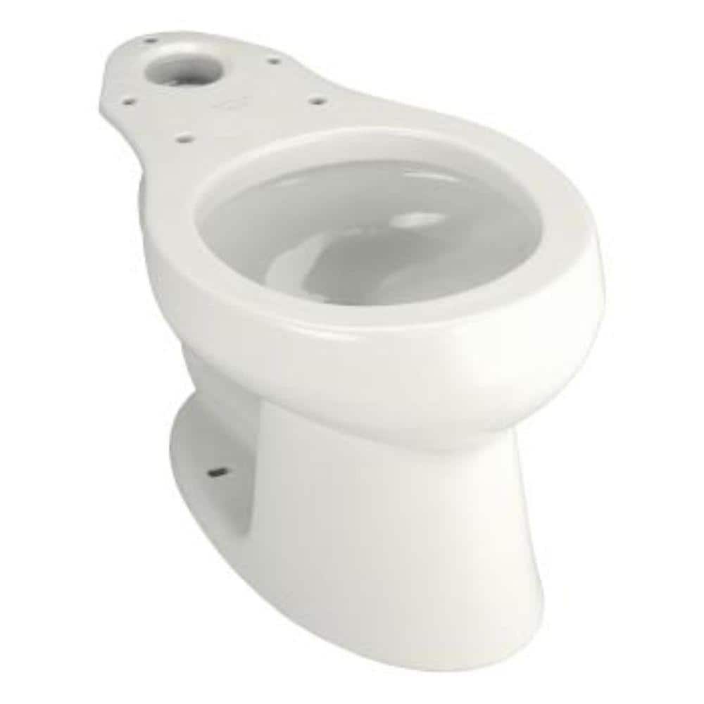 KOHLER Wellworth Round Toilet Bowl Only in White (1)