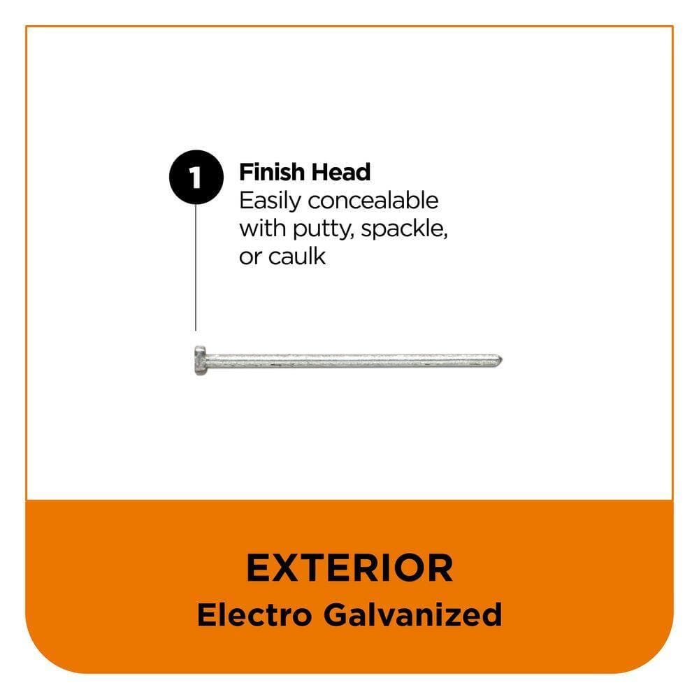 PRO-FIT 1-1/4 in. x 16GA Straight Electrogalvanized Collated Finish Nails (1000-Per Box) (3)