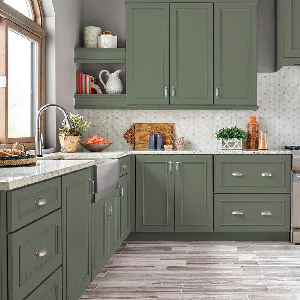 BEHR PREMIUM #ICC-77 Enamel Interior/Exterior Cabinet, Door & Trim Paint (4)