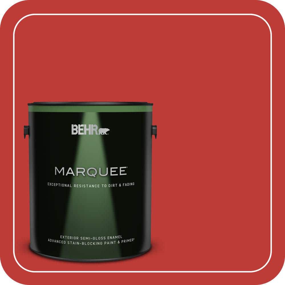 BEHR MARQUEE 1 gal. #P150-7 Flirt Alert Semi-Gloss Enamel Exterior Paint & Primer