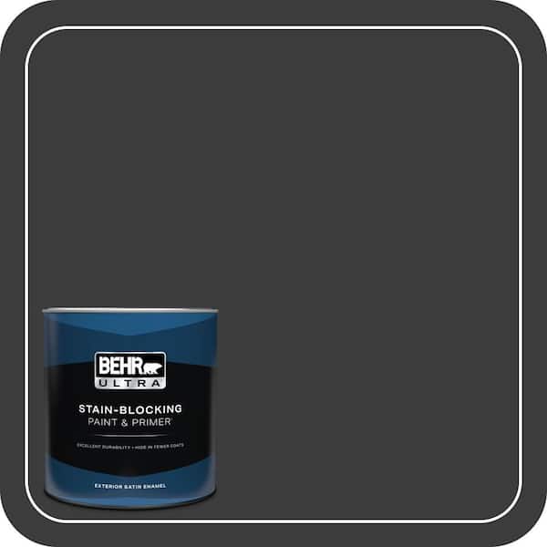 BEHR ULTRA 1 qt. #MQ5-05 Limousine Leather Satin Enamel Exterior Paint & Primer (2)