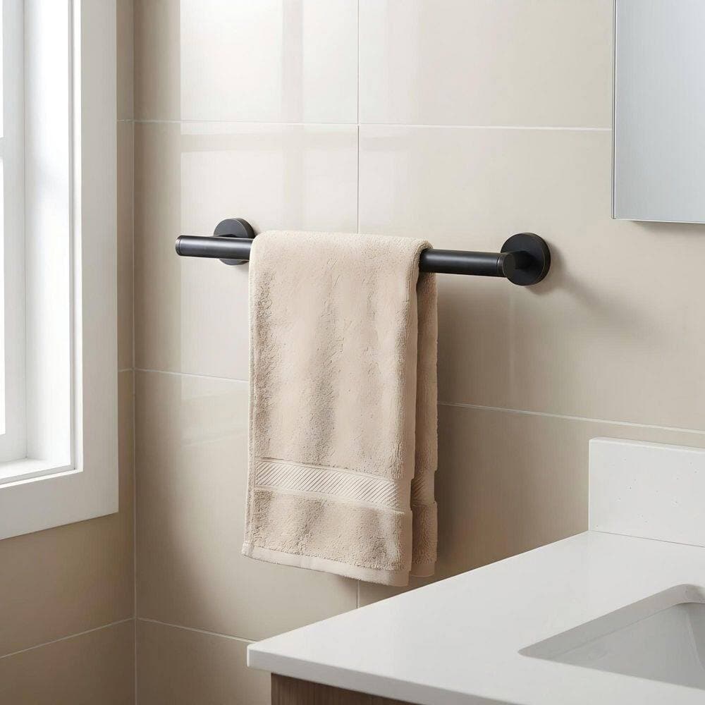 VEVETTA Wall Mounted Single Towel Bar (3)