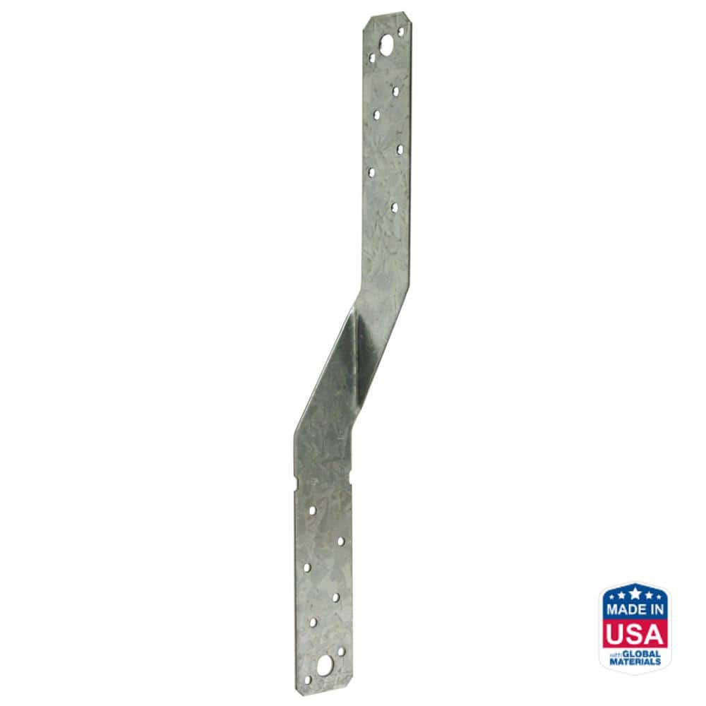 Simpson Strong-Tie MTS 12 in. 16-Gauge Galvanized Medium Twist Strap