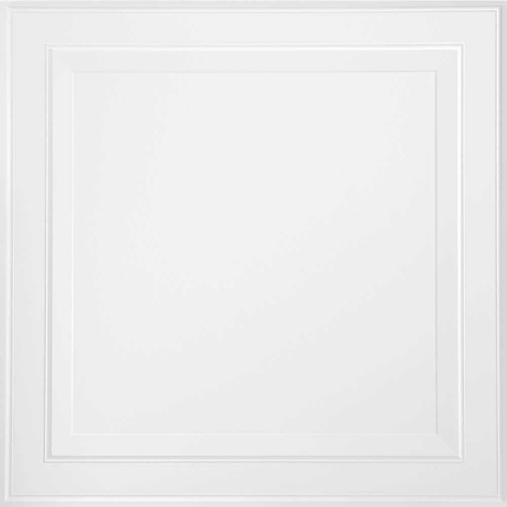 Armstrong CEILINGS Single Raised Panel 2 ft. x 2 ft. Suspended/Drop Tegular Ceiling Tile (24 sq ft. /case)