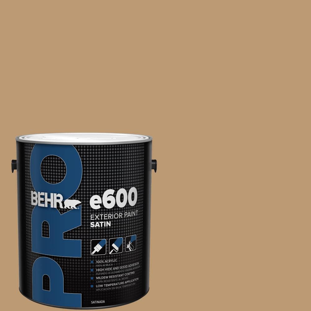 BEHR PRO 1 gal. #N280-5 Antique Treasure Satin Exterior Paint