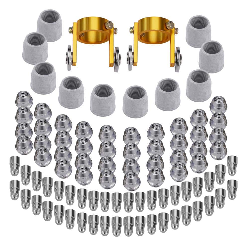 AMICO POWER 80 Amp Pilot Arc Plasma Cutter Consumable Set, Compatible with Amico CHF-50/60, APC-40HF/50HF/60HF/70HF/80HF