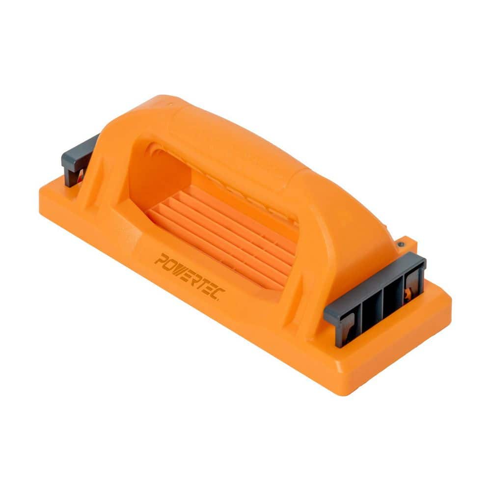‎POWERTEC Grab Push Block with Anti-Slip Pad for Table Saws, Router Tables, Band Saws, Jointers & Fence Systems (1)