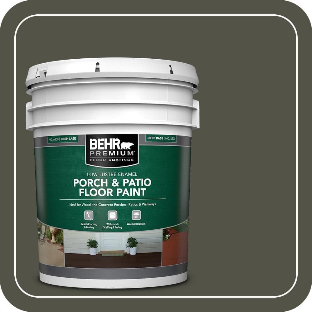 BEHR PREMIUM #SC-108 Textured Low-Lustre Enamel Interior/Exterior Porch and Patio Anti-Slip Floor Paint (1)