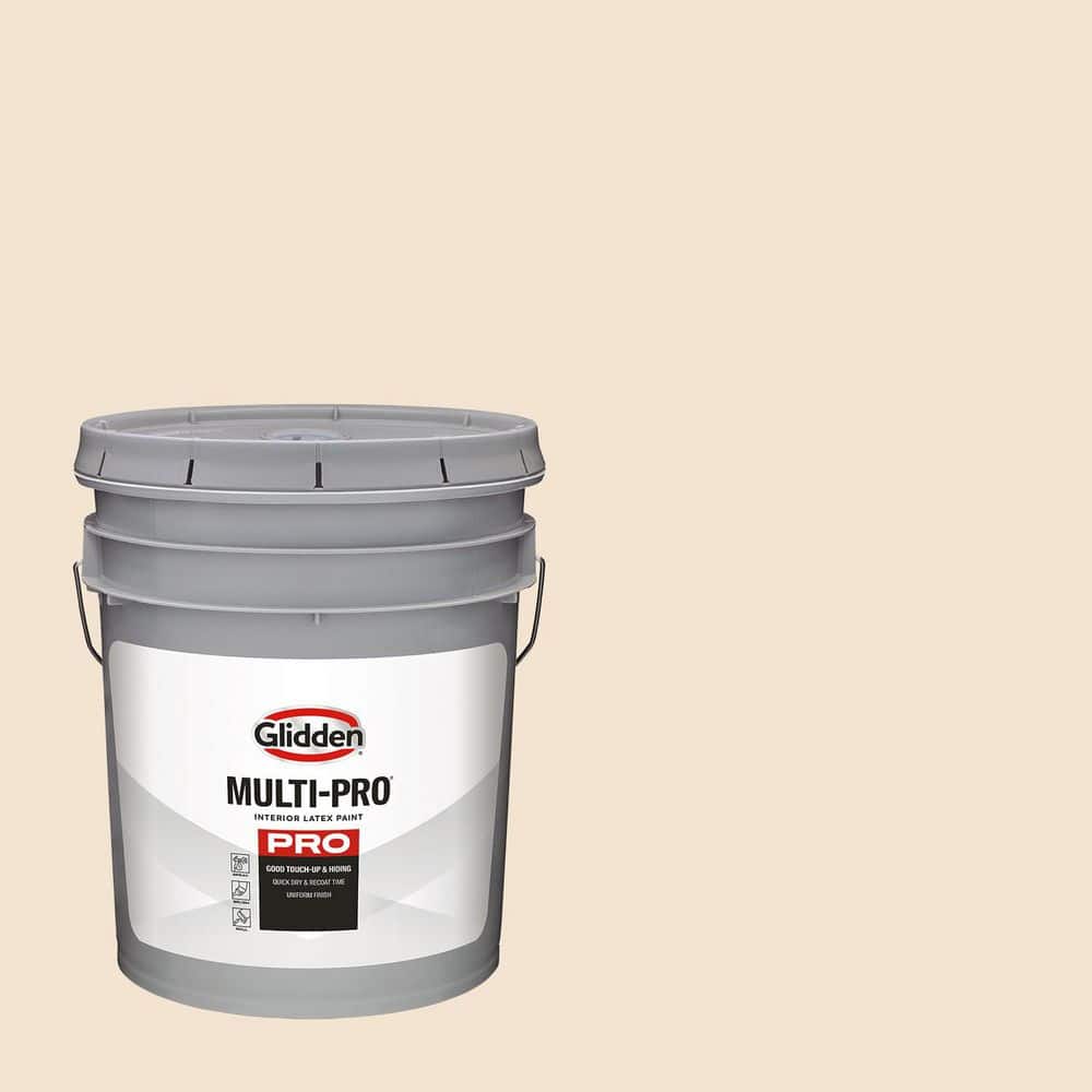 Glidden Multi-Pro 5 gal. PPG1202-2 Peach Surprise Semi-Gloss Interior Paint