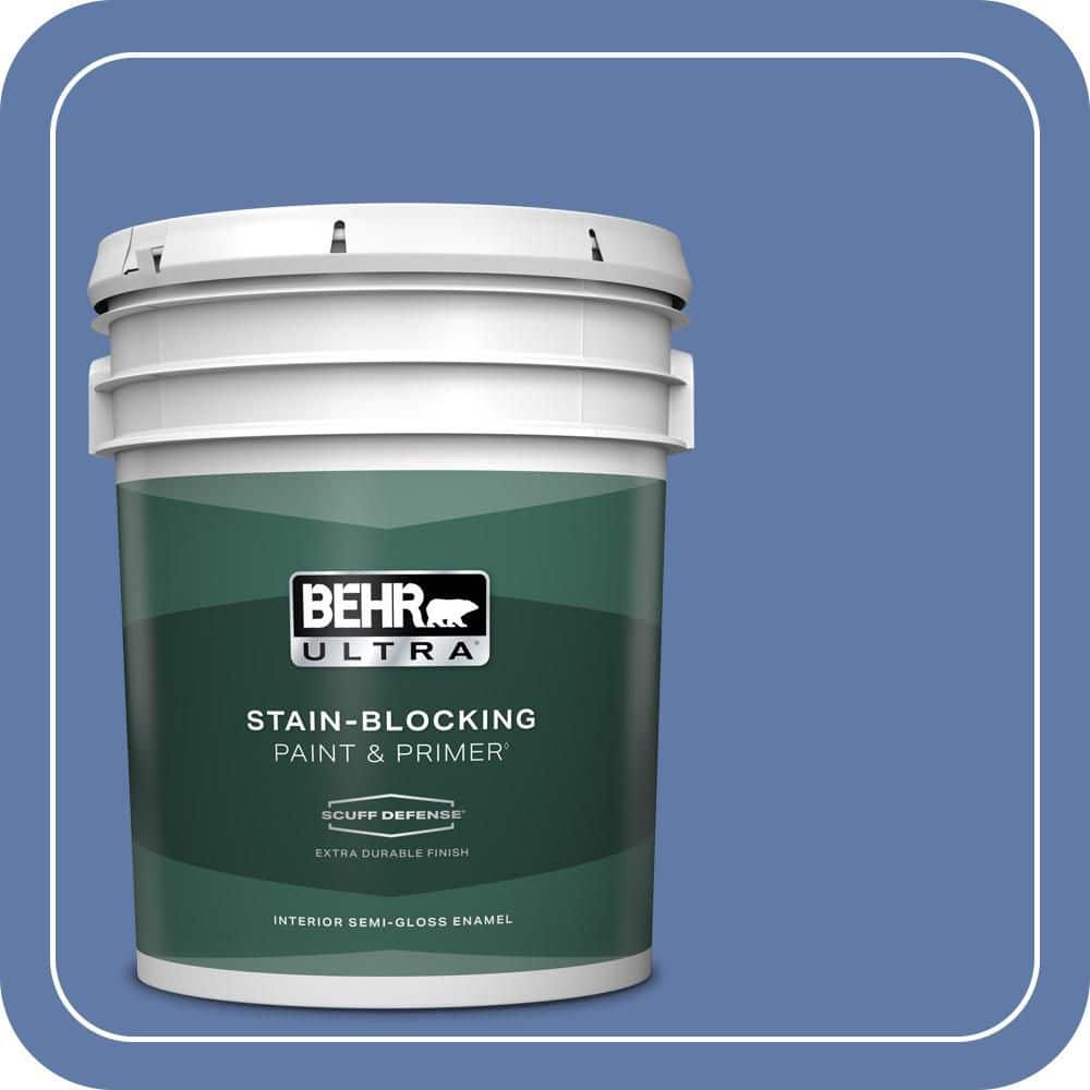BEHR ULTRA 5 gal. #M540-6 Miracle Elixir Extra Durable Semi-Gloss Enamel Interior Paint & Primer
