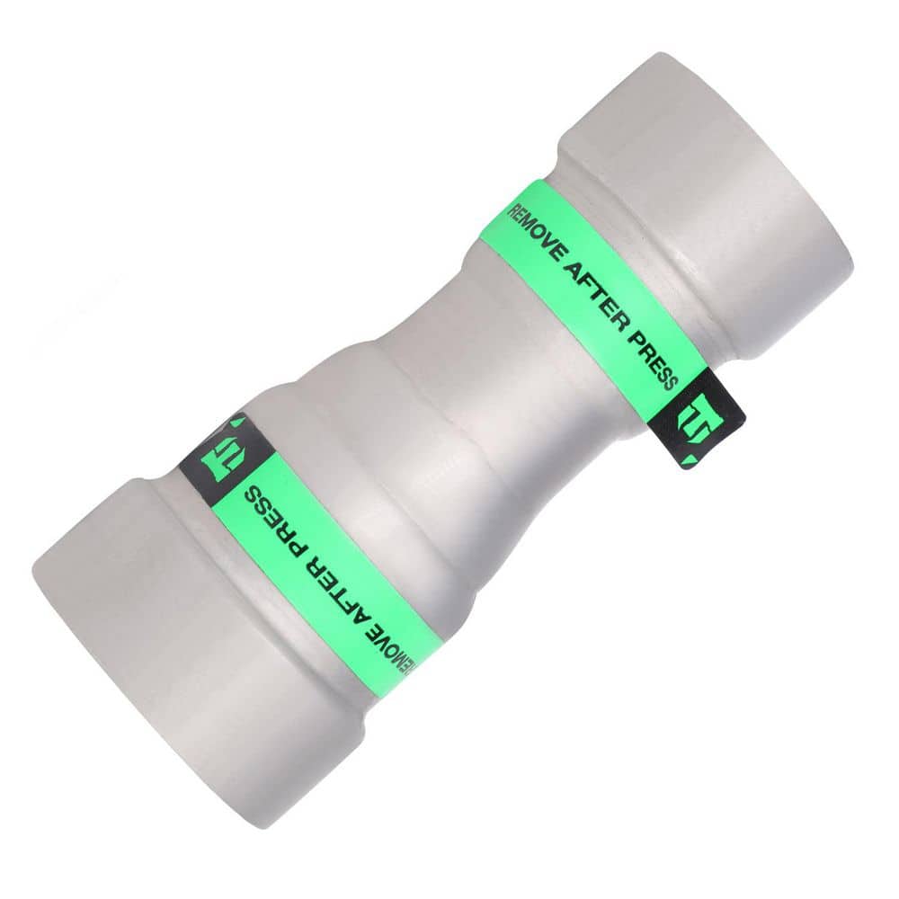 T TITANPRESS 1-1/4 in. x 3/4 in. Carbon Steel Press Reducing Coupling EPDM Mechanical (3)