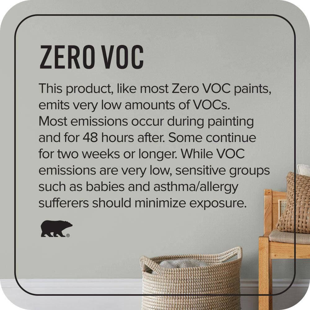BEHR PREMIUM PLUS #N380-3 Weathered Moss Enamel Low Odor & Primer (4)