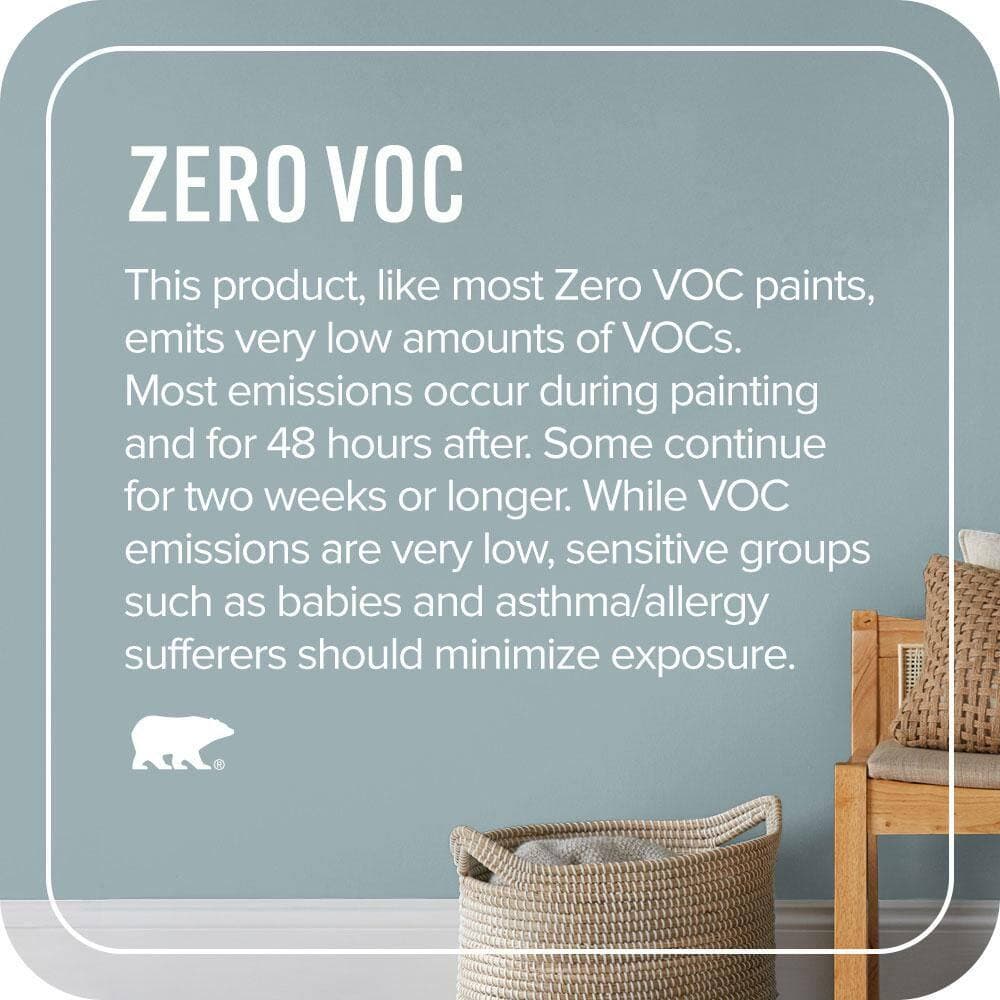 BEHR PREMIUM PLUS #BXC-28 Bucolic Blue Enamel Low Odor & Primer (4)