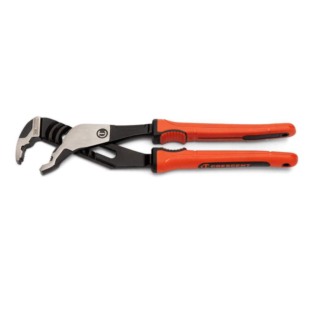Crescent 10 in. Z2 K9 V-Jaw Tongue and Groove Dual Material Grip Pliers