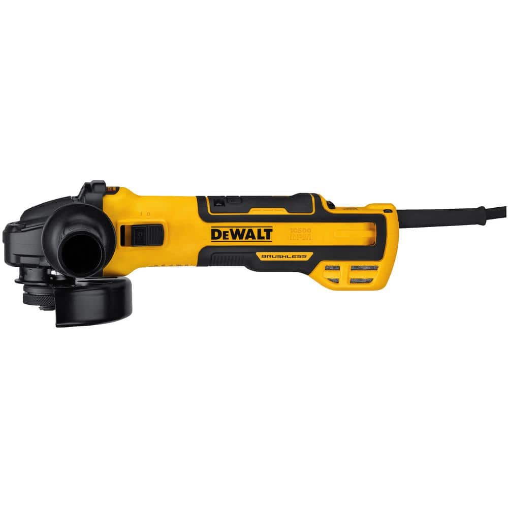 DEWALT 13 Amp Corded 5 in. Brushless Angle Grinder with Slide Switch (2)