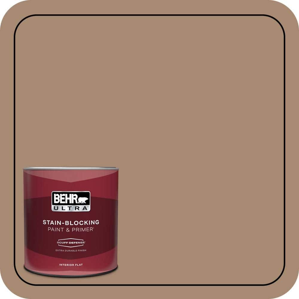 BEHR ULTRA 1 qt. #N260-5 Distant Land Extra Durable Flat Interior Paint & Primer (1)