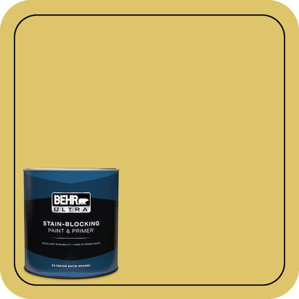 BEHR PREMIUM PLUS #380D-5 California Dreaming Enamel Interior/Exterior Paint & Primer Color Sample (3)