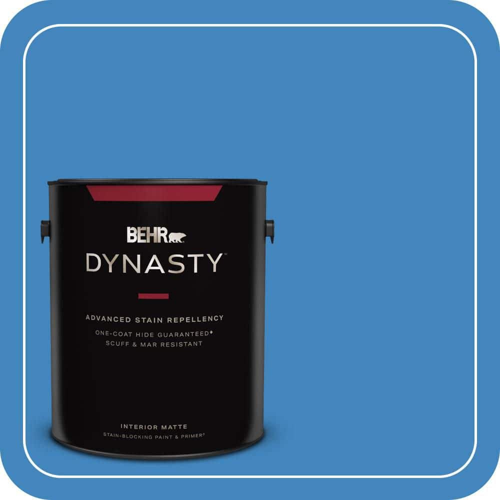 BEHR DYNASTY 1 gal. #560B-6 Warm Spring Matte Interior Stain-Blocking Paint & Primer