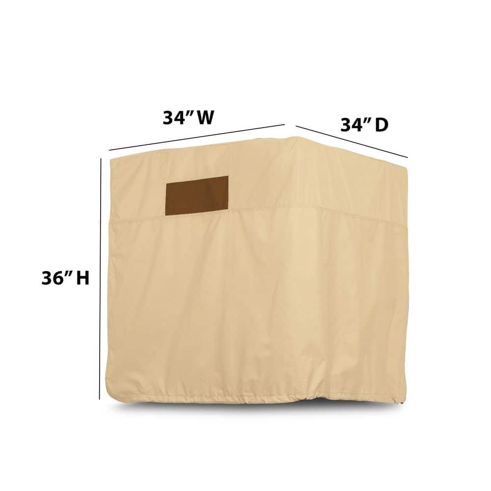Classic Accessories 34 in. W x 34 in. D x 36 in. H Side Draft Evaporative Cooler Cover (2)