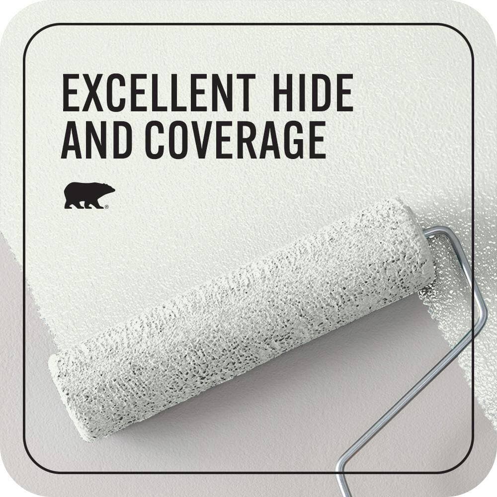BEHR PREMIUM PLUS #W-B-510 Frosted Juniper Enamel EcoMix Plant-Based & Primer (2)