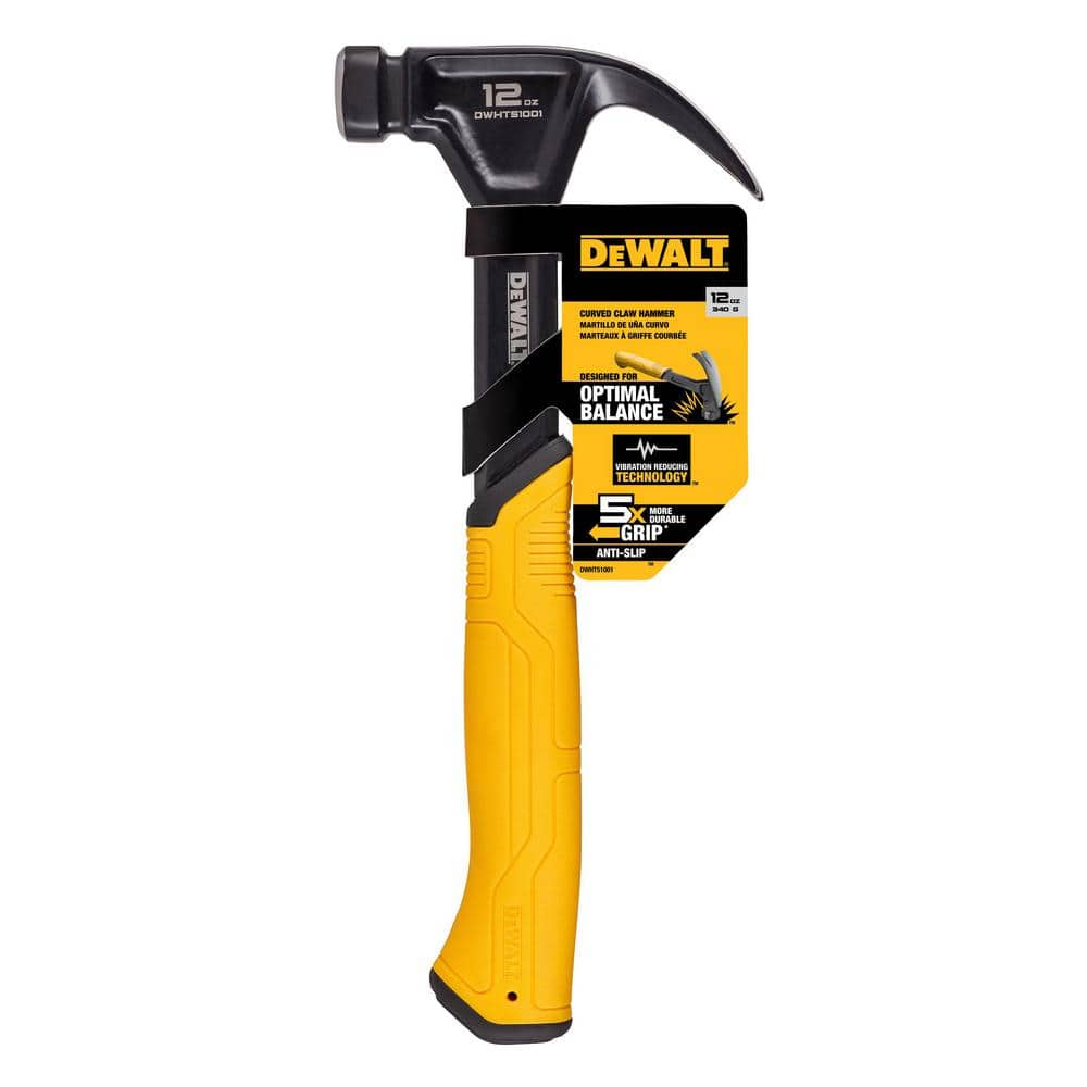 DEWALT 12 oz. Steel Curved Claw Nailing Hammer (3)