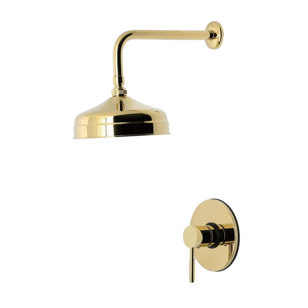 Kingston Brass Concord 1-Handle 1-Spray Shower Faucet 1.8 GPM in Polished Brass (1)