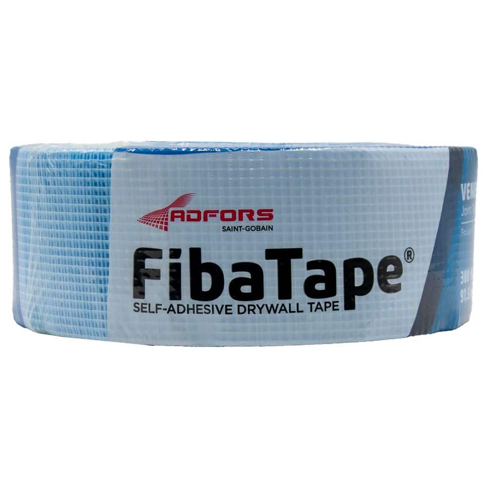 Saint-Gobain ADFORS FibaTape Veneer Plaster 2-3/8 in. x 300 ft. Self-Adhesive Mesh Drywall Joint Tape