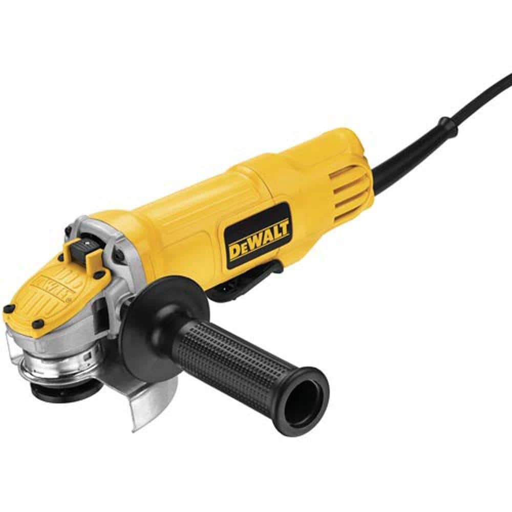 DEWALT 9 Amp Corded 4.5 in. Paddle Switch Small Angle Grinder without Lock-On (1)