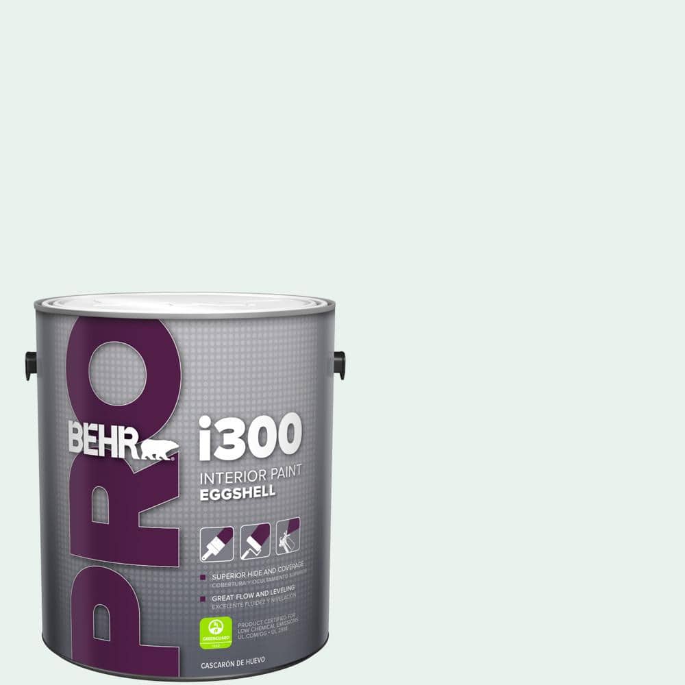 BEHR PRO 1 gal. #W-B-520 Glacial Tint Eggshell Interior Paint