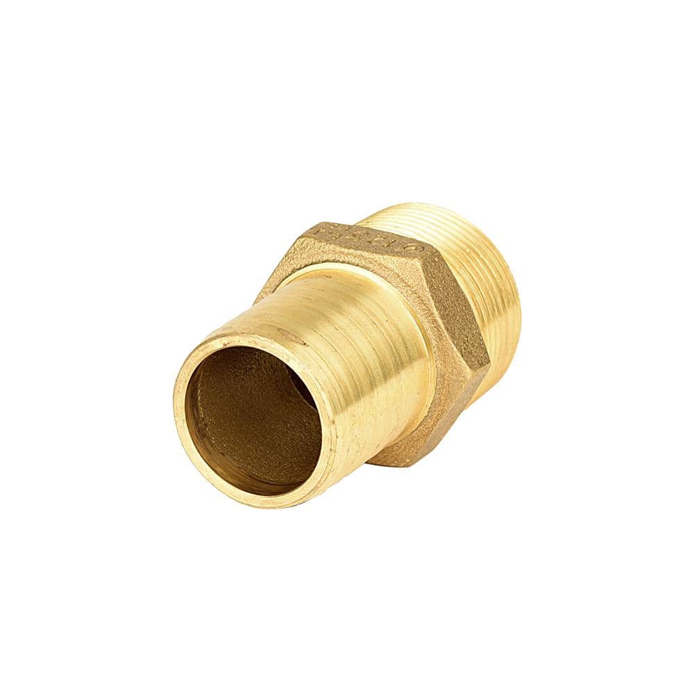 Everbilt 1-1/4 in. MPT x 1-1/4 in. Insert Brass Male Adapter (3)