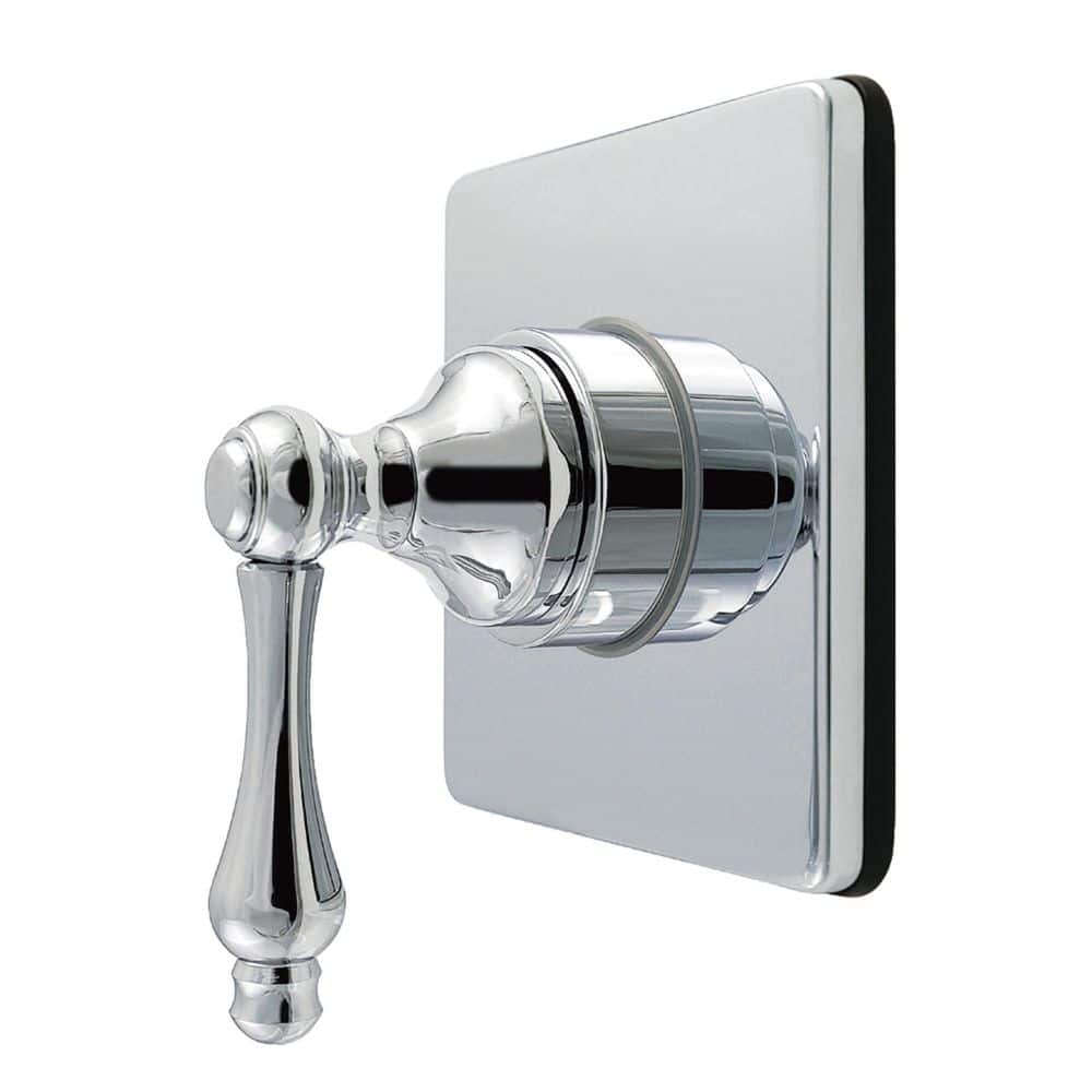 Kingston Brass Restoration 3/4 in. Single-Handle 1-Hole Wall Mount 6-Way Diverter Valve with Trim Kit in Polished Chrome (1)