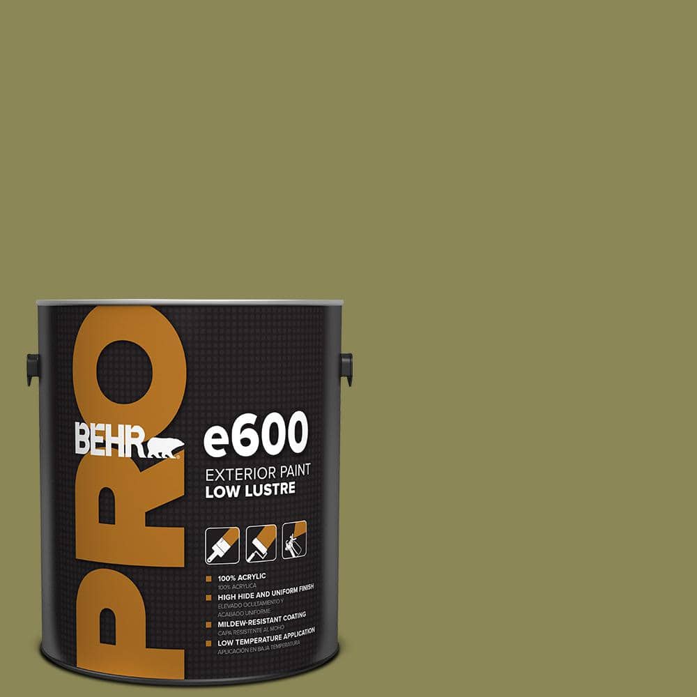 BEHR PRO 1 gal. #S340-6 Fertile Green Low Luster Exterior Paint