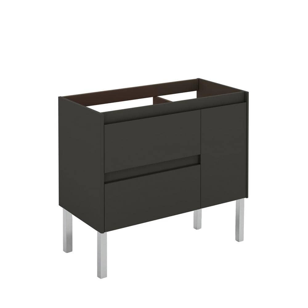 WS Bath Collections Ambra 1 in. W 17.6 in. D 32.4 in. H Bath Vanity Cabinet Only