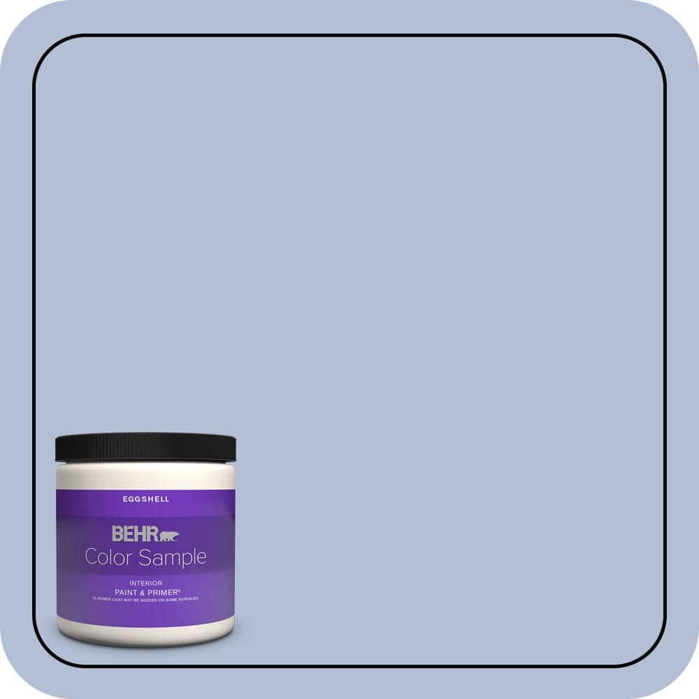 BEHR PREMIUM PLUS 8 oz. #MQ5-45 Movie Magic Eggshell Enamel Interior Paint & Primer Color Sample