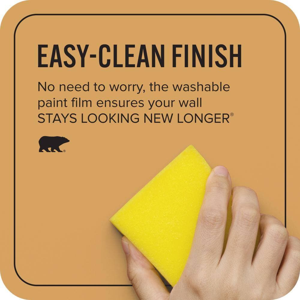 BEHR ULTRA 1 qt. #MQ4-10 Amber Brew Extra Durable Flat Interior Paint & Primer (4)