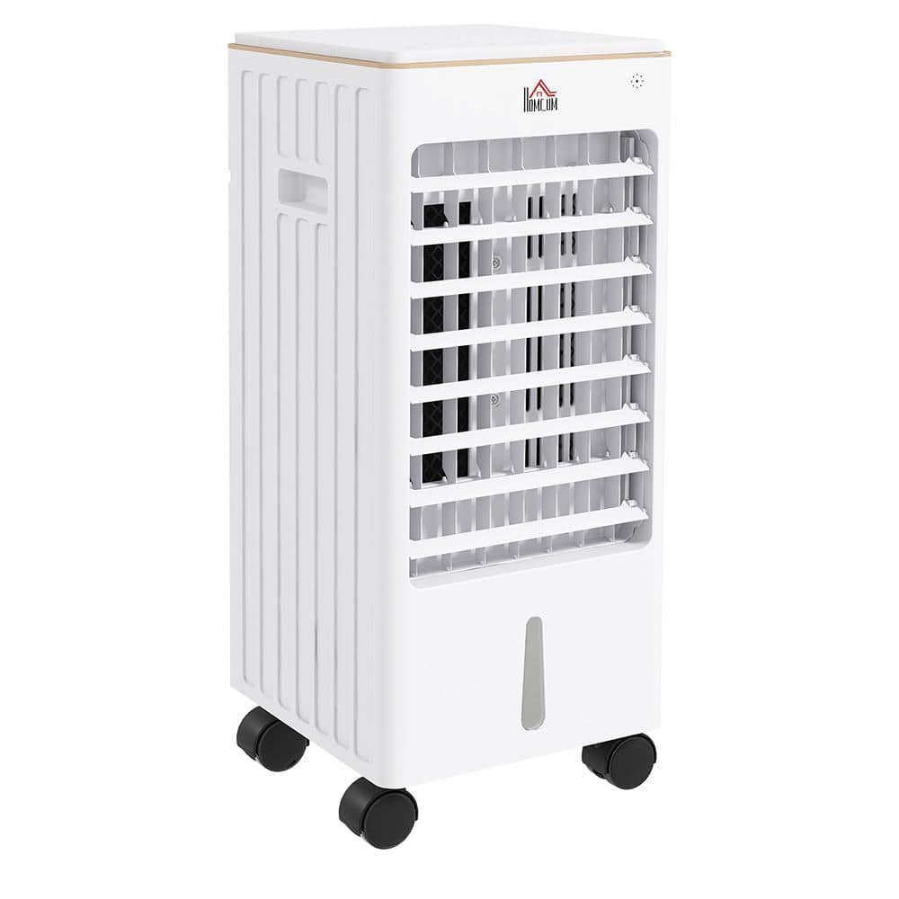 Tahanbath 200 CFM 21 in. Evaporative Air Cooler 3-in-1 Ice Cooling with Ice Packs, 60° Oscillation, 7. 5H Timer and Remote-White (1)