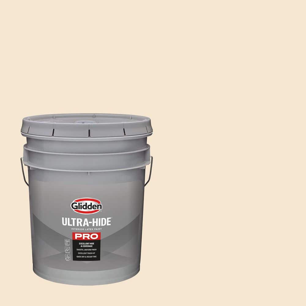 Glidden Ultra-Hide 1 Gal. PPG1089-1 Pita Bread Eggshell Interior Paint