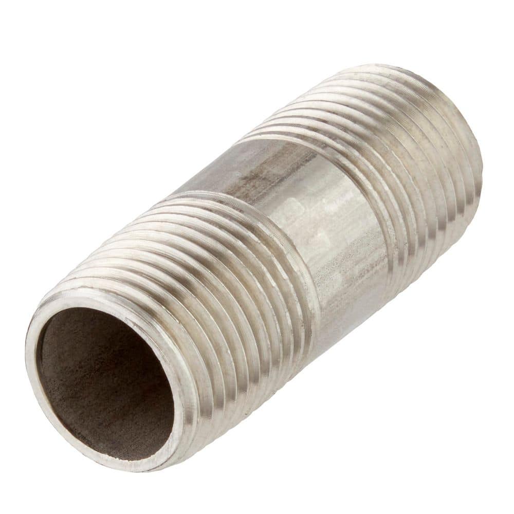 ProLine 1/2 in. MIP x 2 in. Stainless Steel Pipe Nipple (1)
