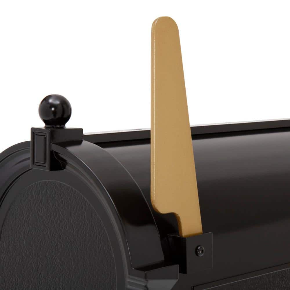 Whitehall Products Superior Black Streetside Mailbox (3)