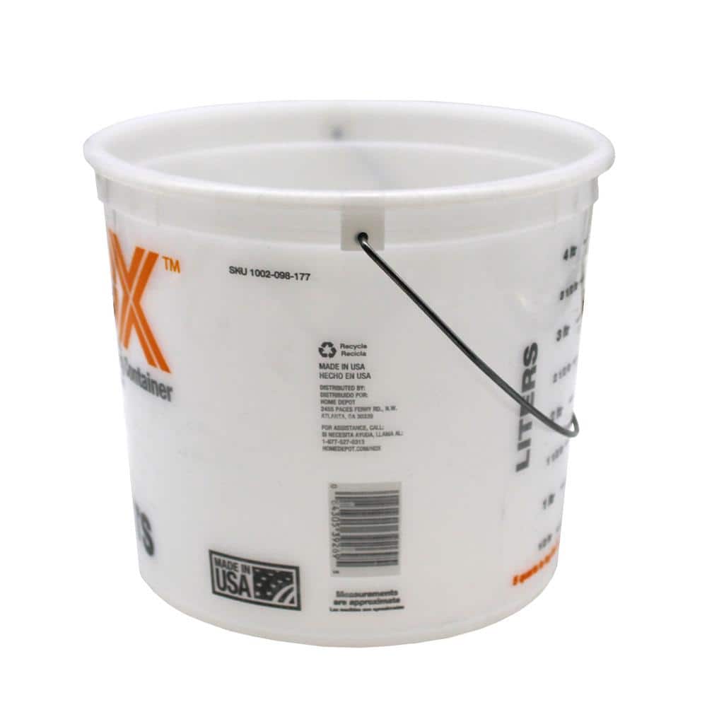HDX 5 qt. Small Mixing Bucket (3)