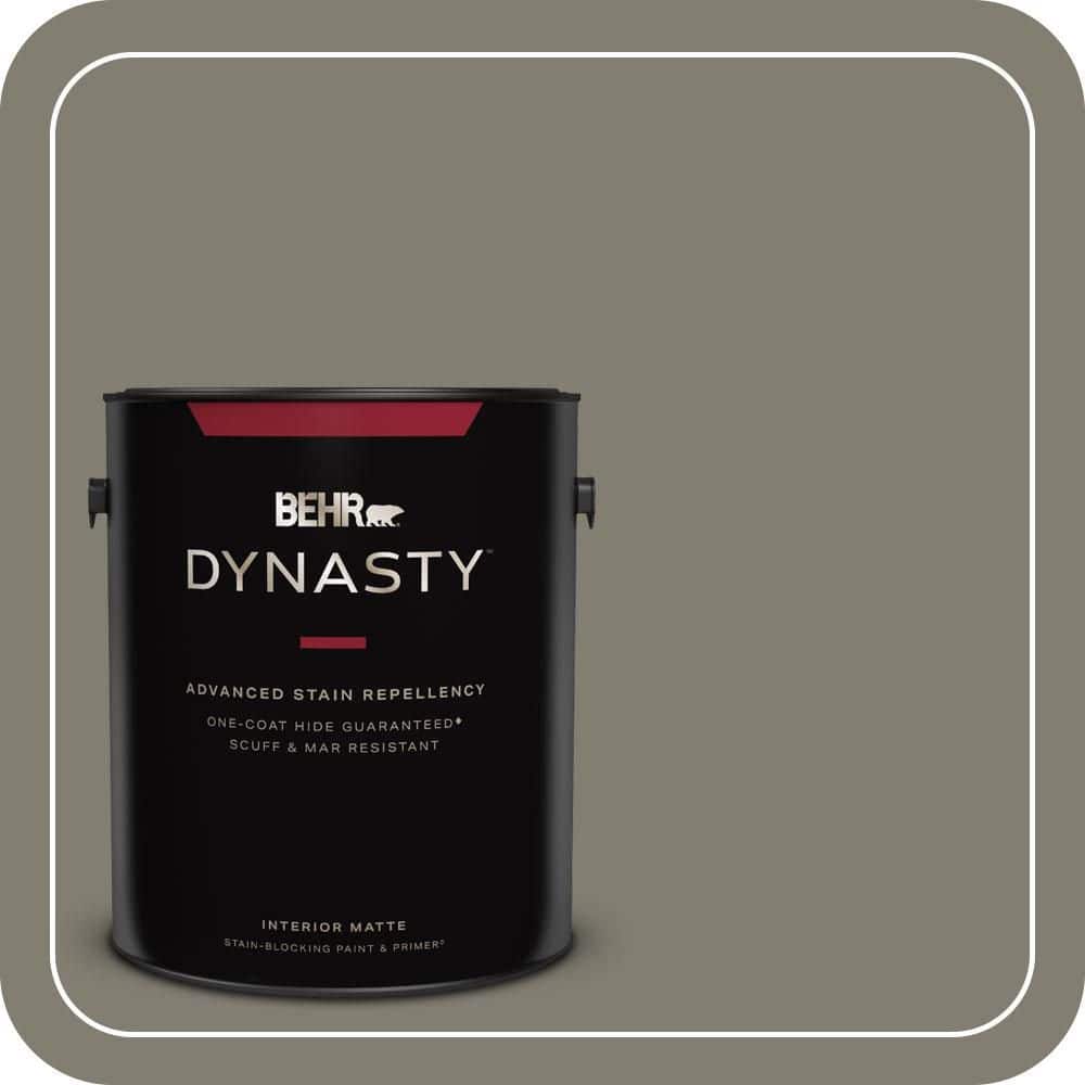 BEHR DYNASTY 1 gal. #PPU8-23 Manuscript Matte Interior Stain-Blocking Paint & Primer