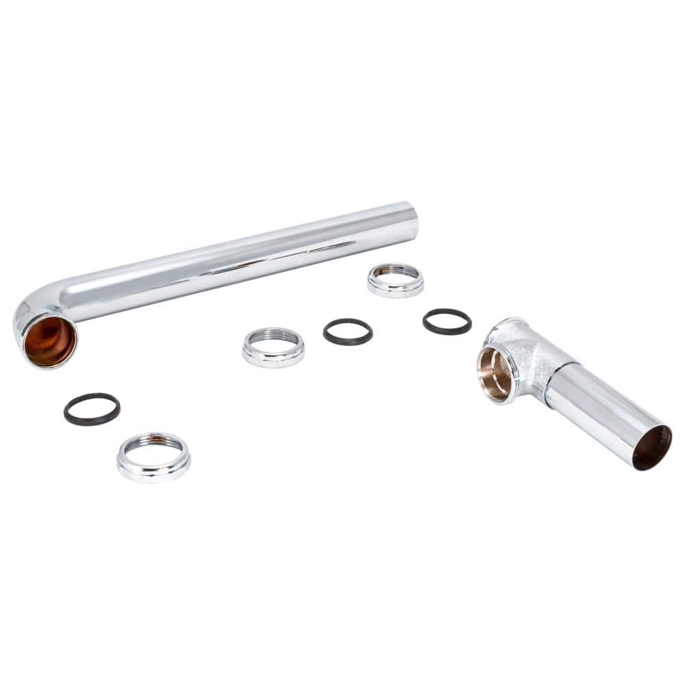 EASTMAN 1-1/2 in. End Outlet Continuous Waste, Chrome (3)